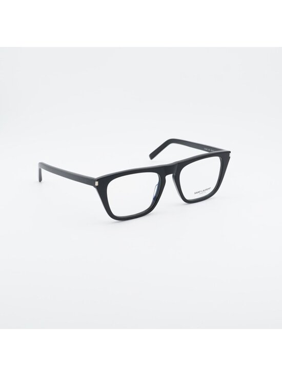 Saint Laurent SL343 001 Eyeglasses Black 53mm Square Frame main image 9